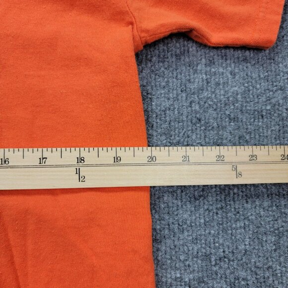 Houston Astros Tshirt Mens Medium Orange Short Sleeve MLB Baseball Sports‎ - Picture 3 of 7